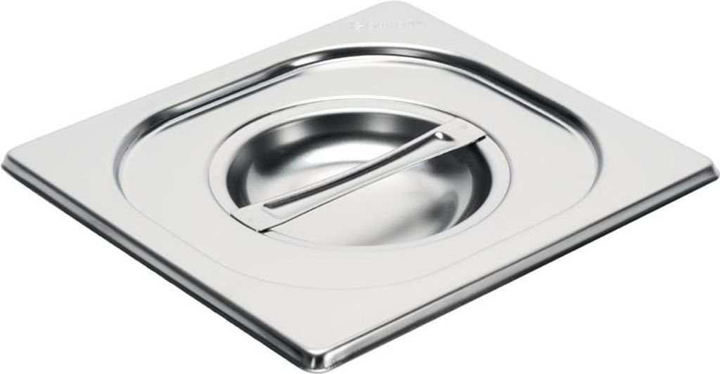 Gastro M Deckel GN1/6 aus Edelstahl AISI304 Produktbild 