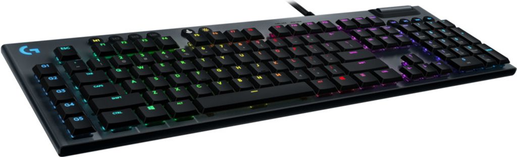 Logitech Gaming G815 - Tastatur - Hintergrundbeleuchtung - USB - Spanisch - Tastenschalter: GL Tactile - Schwarz