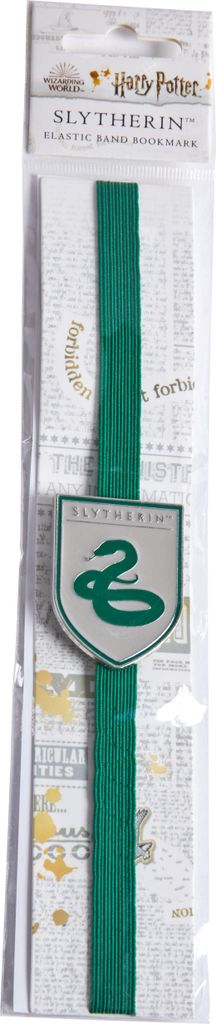 Harry Potter Slytherin Elastic Band Book – Lingua: Inglese