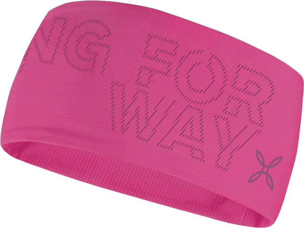 Searching Band - Unisex Stirnband aus Polyester-Fleece, Montura, Farbe:645348-PETUNIA/MUSTARD, Größe:M