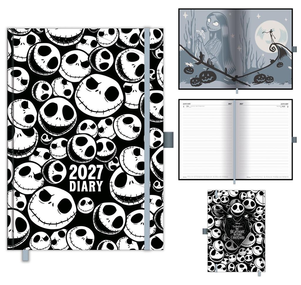 Nightmare before Christmas - Buchkalender 2027 Produktbild 
