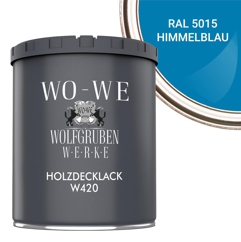 Holzfarbe Holzlack Holzanstrich Holzbeschichtung W420 - Produktbild 