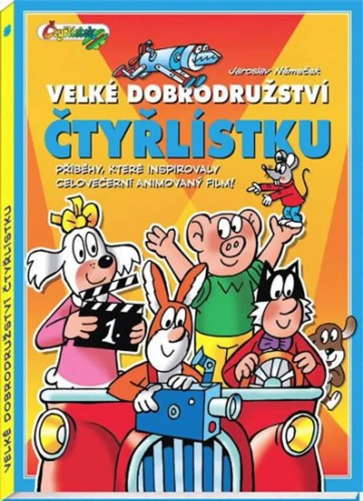 BD Velké dobrodružství Čtyřlístku par Jaroslav Němeček - Album Culte