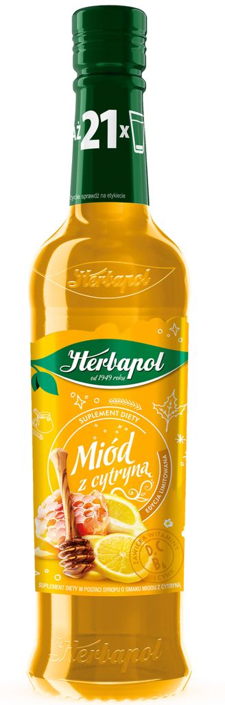 Miele al limone - integratore alimentare Herbapol Lublin Immagine del prodotto 