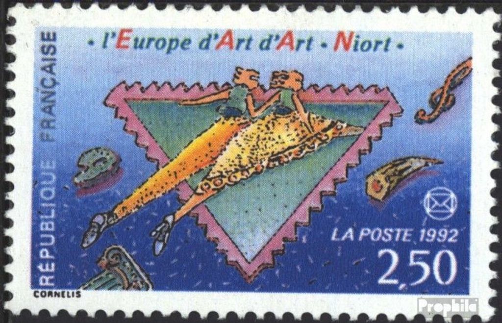 Briefmarken Frankreich 1992 Mi 2903 (kompl.Ausg.) postfrisch Kunst