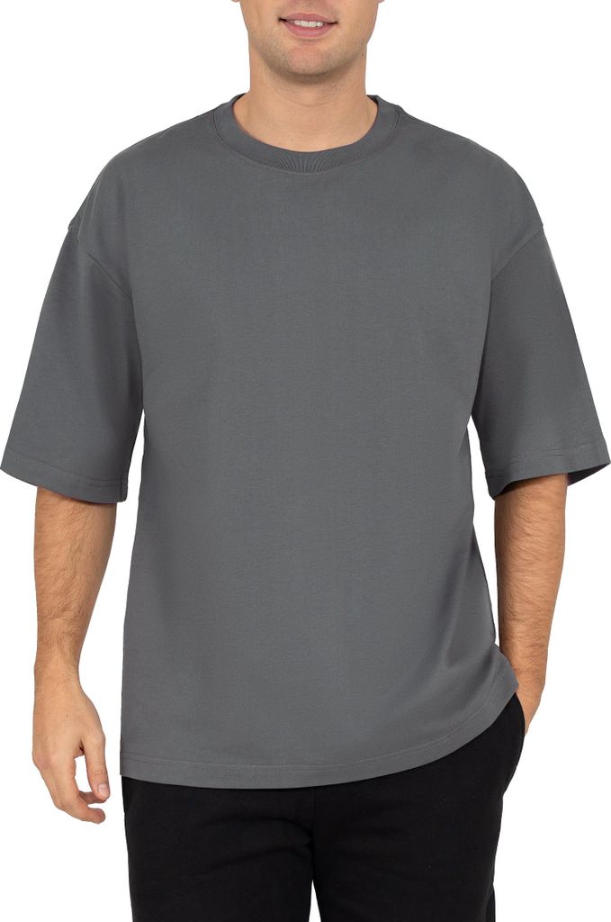 Reichstadt Oversized Herren T-Shirt 25RS070 Dark Grey XXS