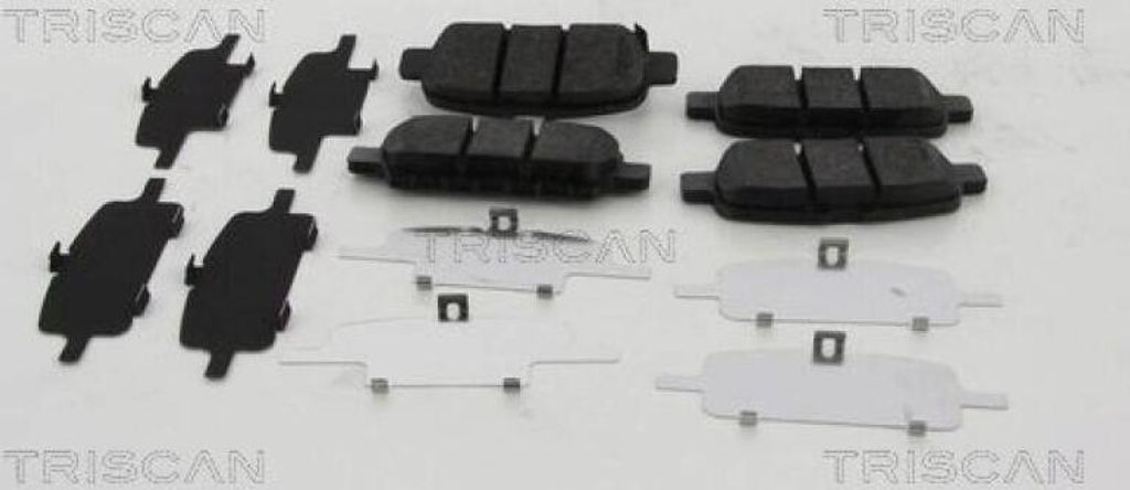 TRISCAN Bremsbelagsatz, Scheibenbremse Hinten 8110 68187