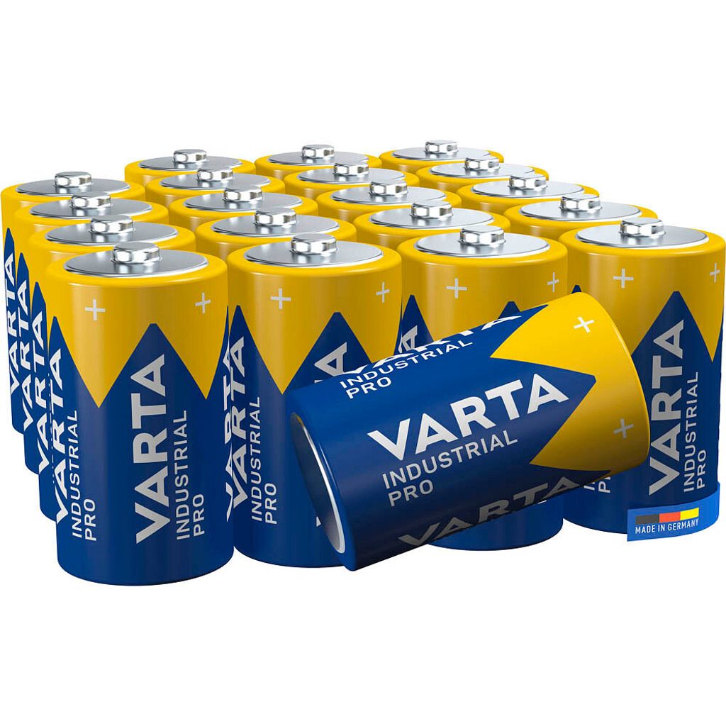 Varta Industrial - Batterie 20 x D Alkalisch 17000 mAh Immagine del prodotto 