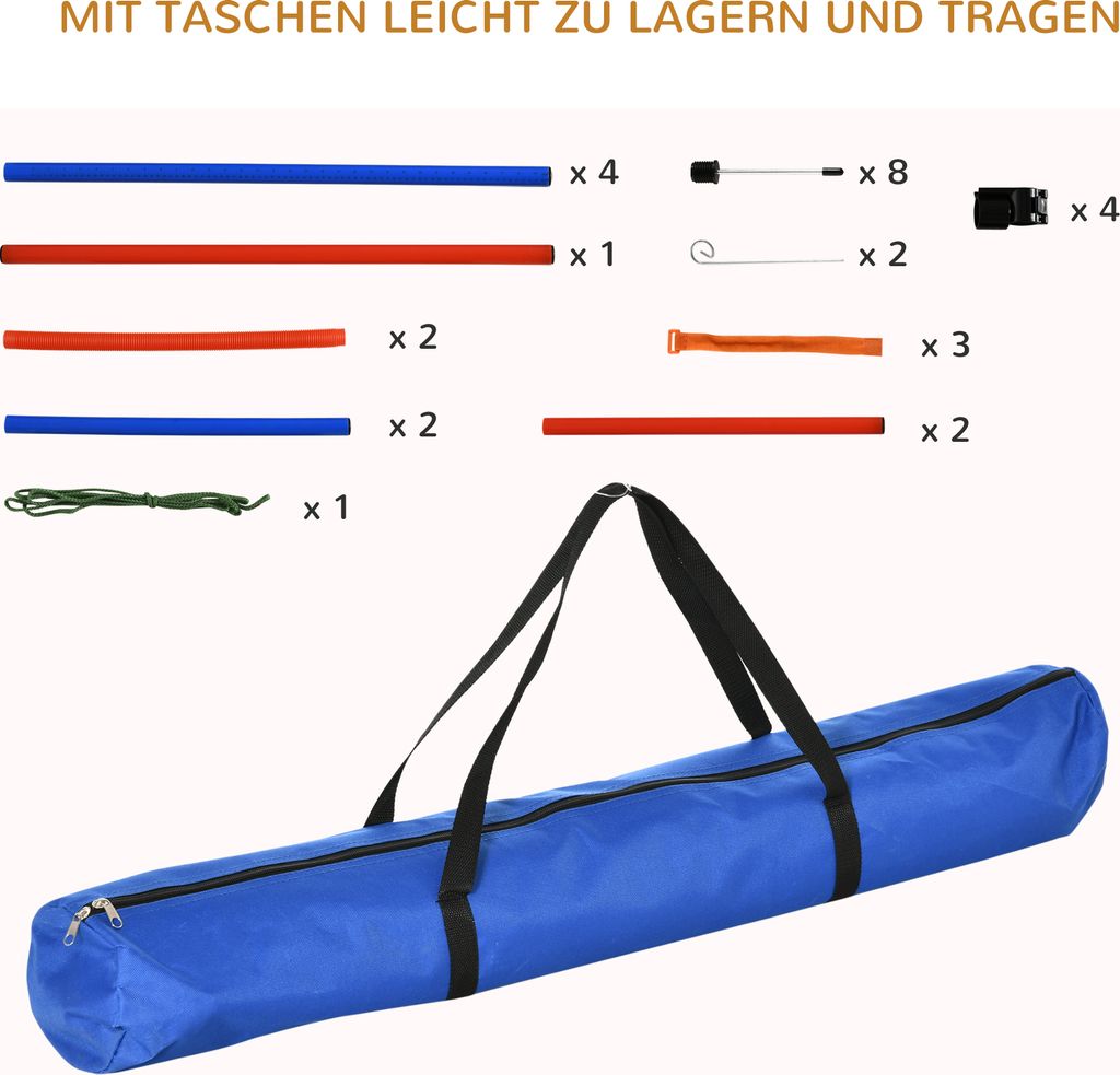 Výcvikové zariadenie pre psov PawHut Agility, cvičebná Obrázok produktu 7