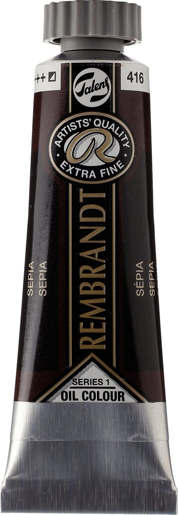 Rembrandt Ölfarbe Tube 15 ml Sepia 416