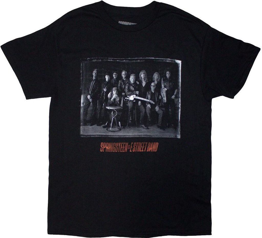 Bruce Springsteen - "Tour '24 E-Street" T-Shirt Rückseitiger Aufdruck für Herren/Damen Uni RO13116 (XXL) (Schwarz)