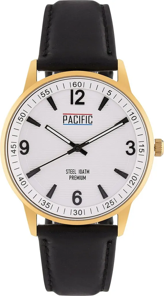 Montre pour homme Pacific Premium étanche 10 ATM avec verre saphir inrayable