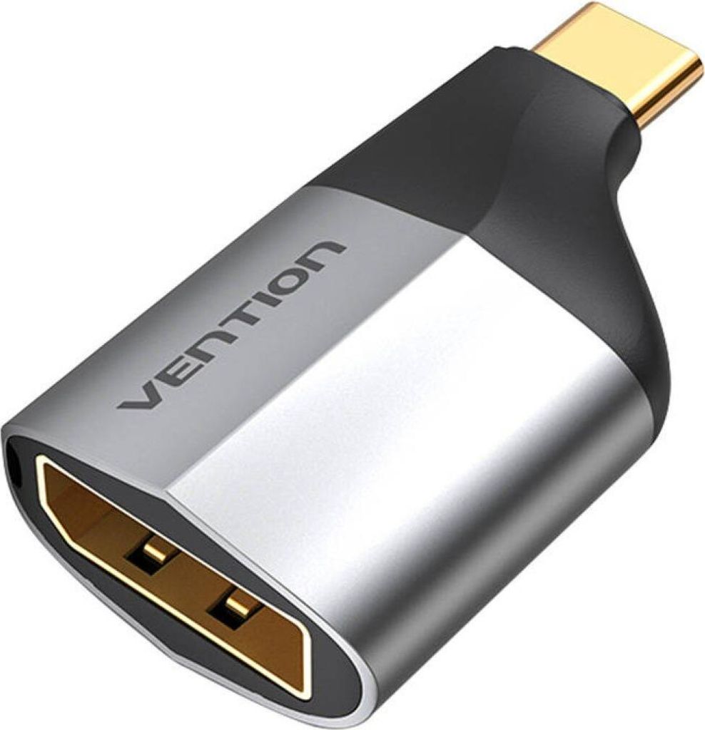 Vention TCCH0 Adapter USB-C Stecker auf DisplayPort Buchse 4K 60Hz in Schwarz