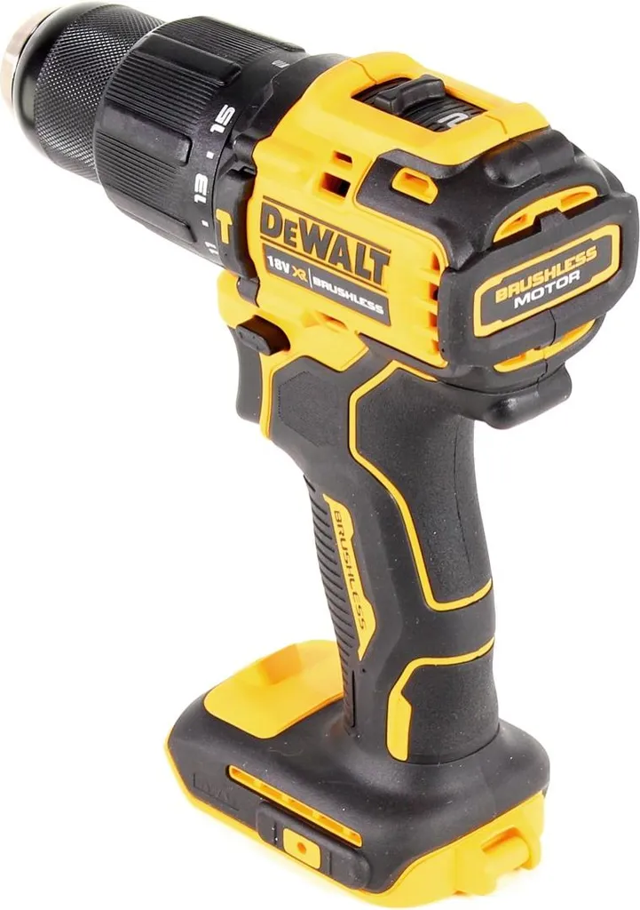 Perceuse à Percussion DEWALT DCD709N pour Travaux en Espaces Restreints