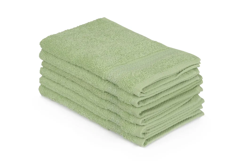 Asciugamani Mijolnir Rainbow Verde: Il Top del Cotone 500gr/mq