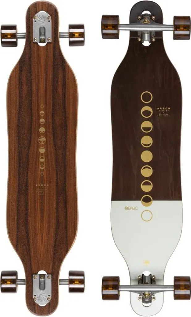 Arbor DT Longboard Solstice Lunar B4BC Axis 37 - Skateboard Complet