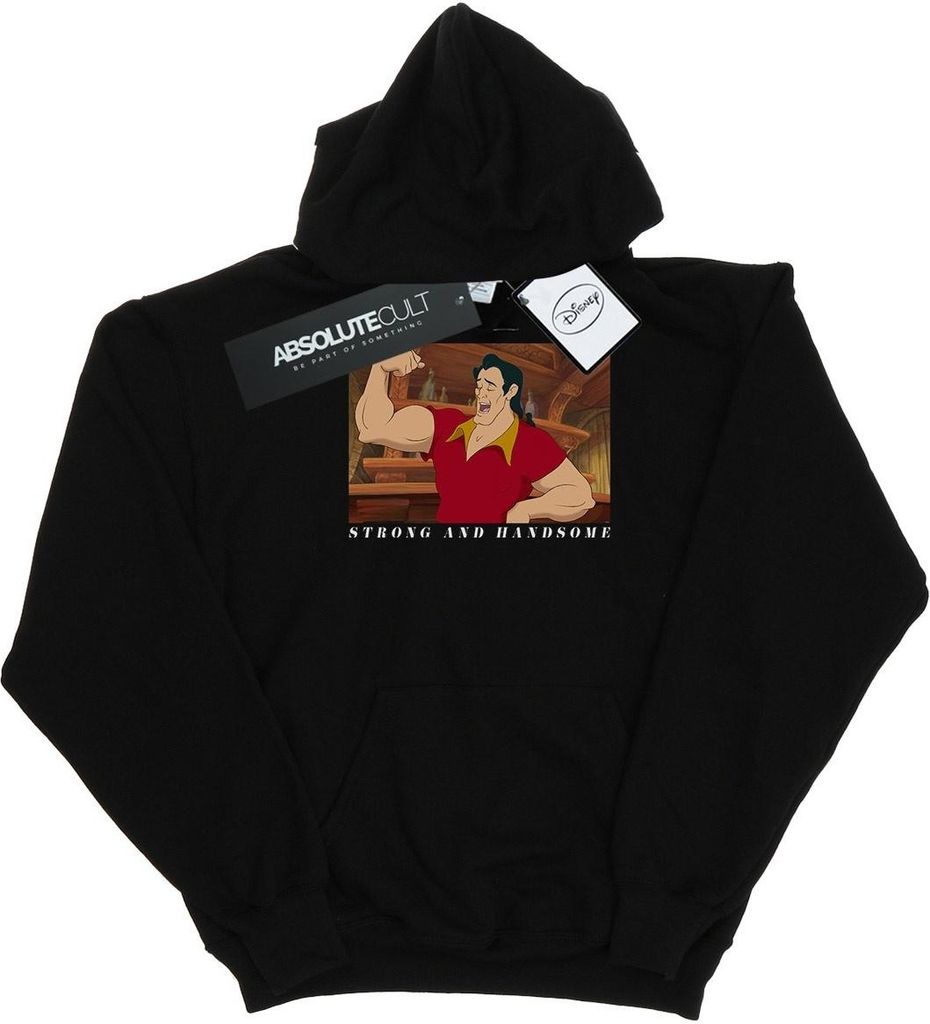Disney - "Beauty And The Beast Handsome Brute" Kapuzenpullover für Herren BI6825 (4XL) (Schwarz)