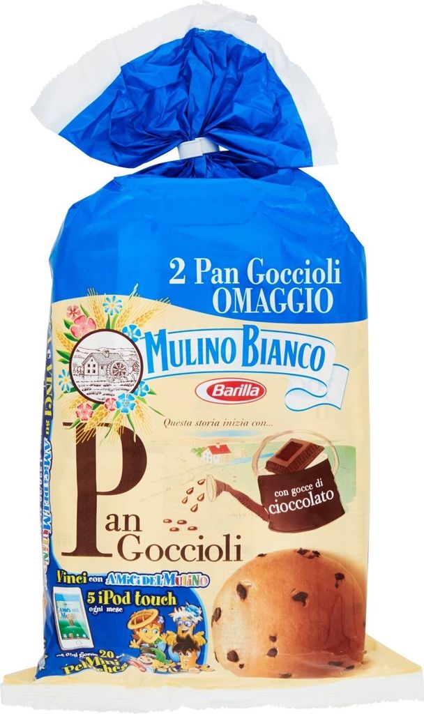 6x Mulino Bianco Pan goccioli kuchen süße Snacks brioche 336g