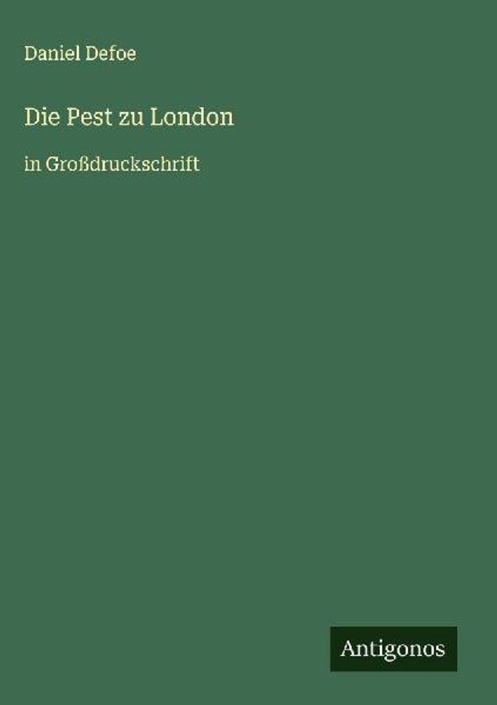 Die Pest zu London