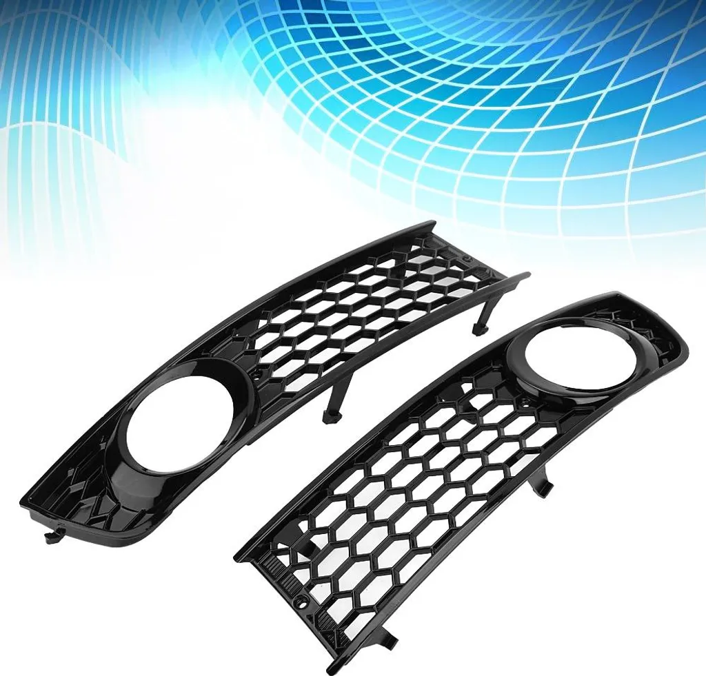 Grille de Lumière Résistante aux Intempéries Audi A4 B6 2 Pièces Solide