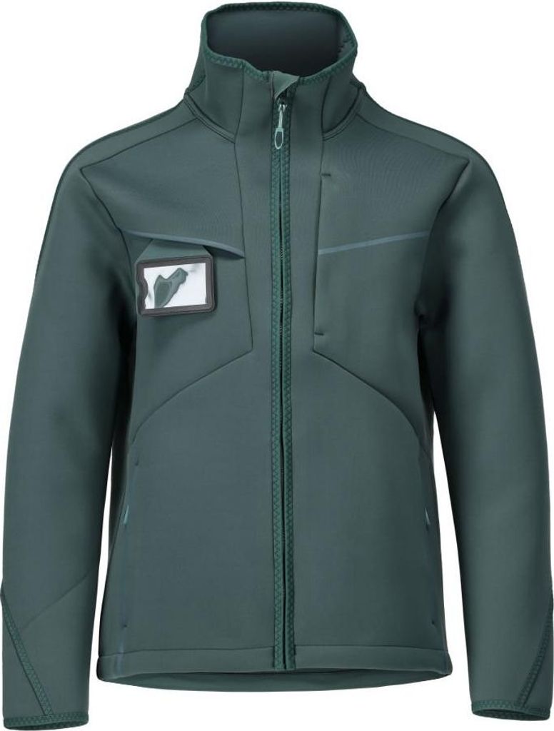 Mascot Soft Shell Jacke, moderne Passform Soft Shell Jacke Gr. M, waldgrün