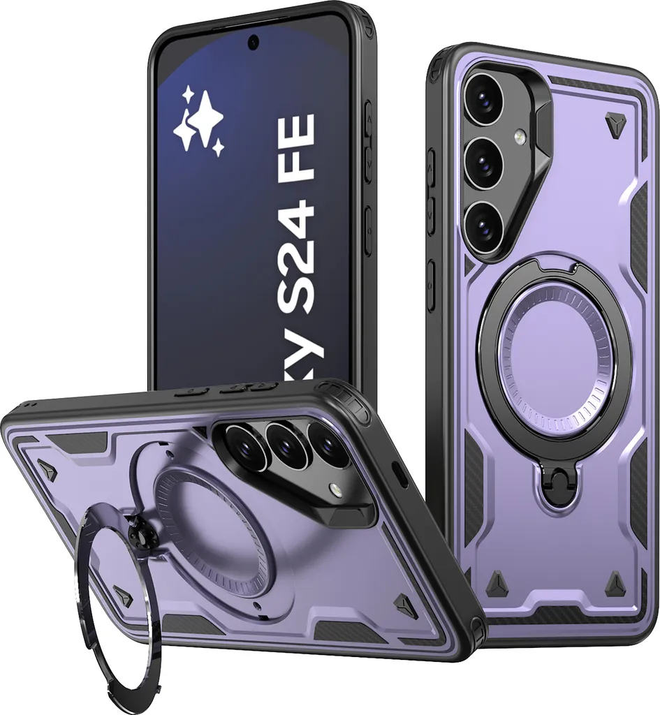 Recensione Cover Samsung S24 FE Viola - Magnetica e Antiurto