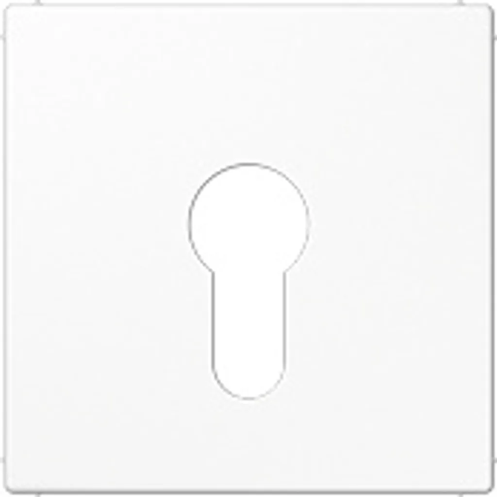 Socle Prise de Courant Jung LS 925 WW - Finition Blanc Brillant LS925