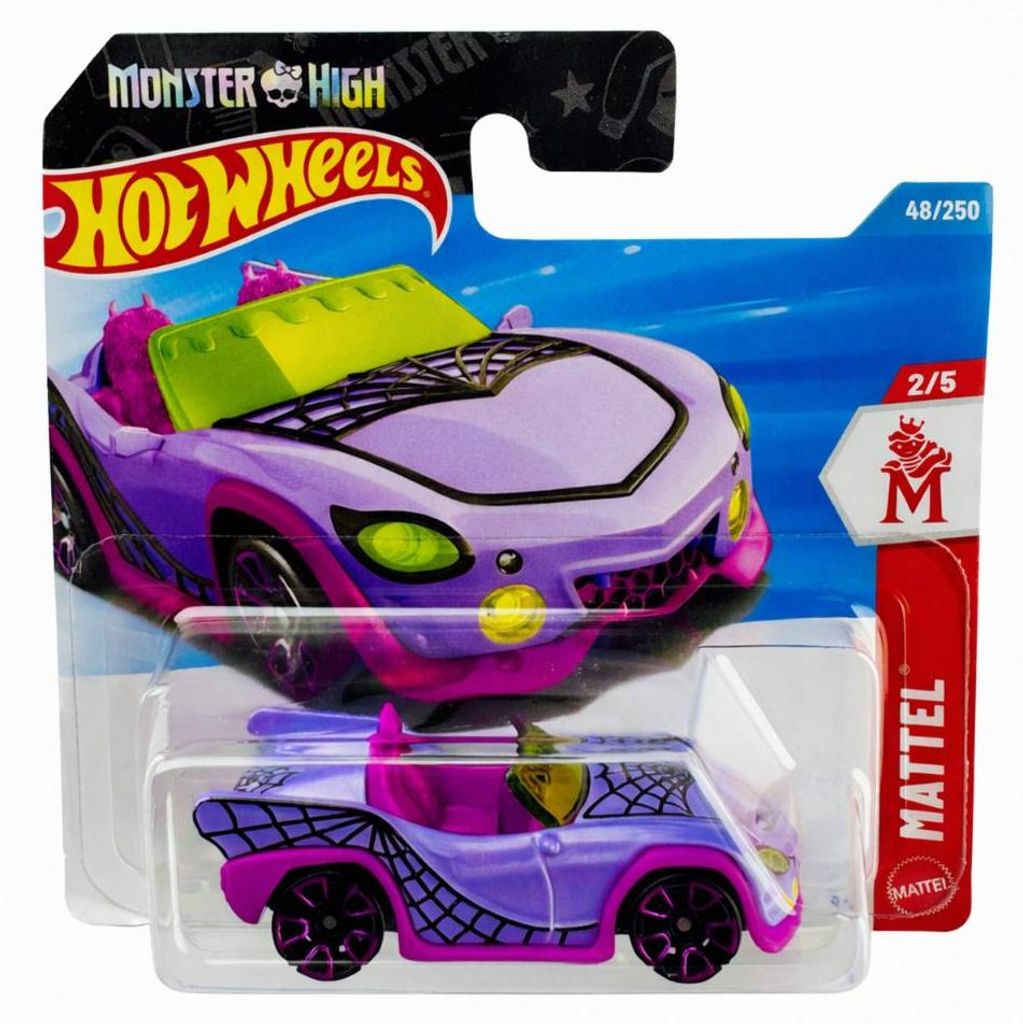Hot Wheels 1:64 MONSTER HIGH – Vozidlo pro panenky – JJJ19 Obrázek produktu 