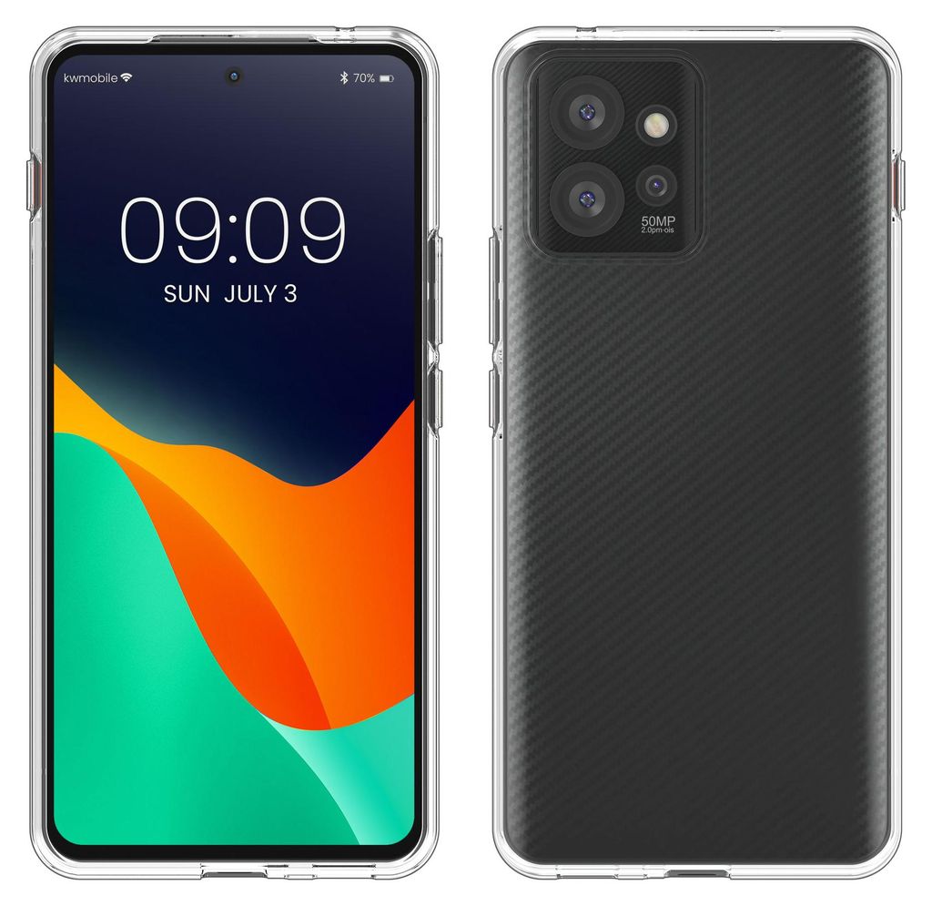 kwmobile Hülle kompatibel mit Motorola ThinkPhone - Silikon Produktbild 
