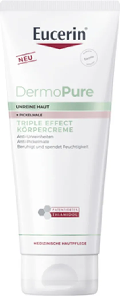 Crema Corpo Eucerin Dermopure 200ml: Stop Brufoli Schiena e Spalle