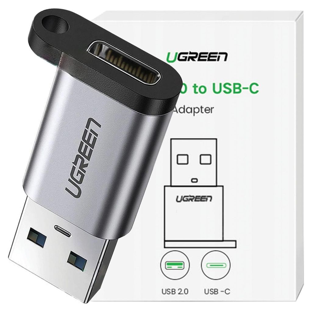 Adattatore Usb 3.0 Do Usb-C 3.1 Pd Ugreen Us276 (Szary) Immagine del prodotto 