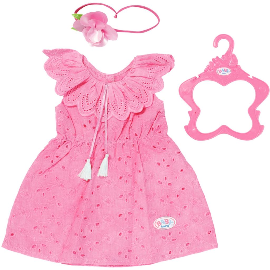 Zapf BABY born Trend sukienka w kwiaty 43cm Zdjęcie produktu 