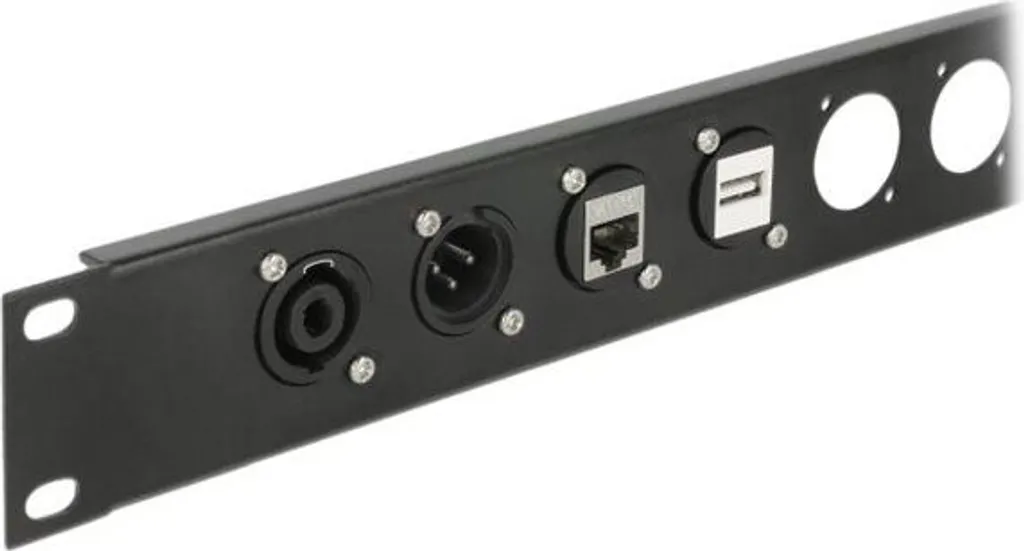 Rallonge HDMI femelle encastrable type D Delock pour baie audio