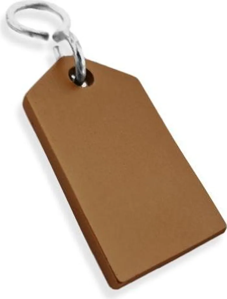 Portachiavi Vintage Hotel Bronzo CombiCraft - Set 5pz 50x30mm Eleganti