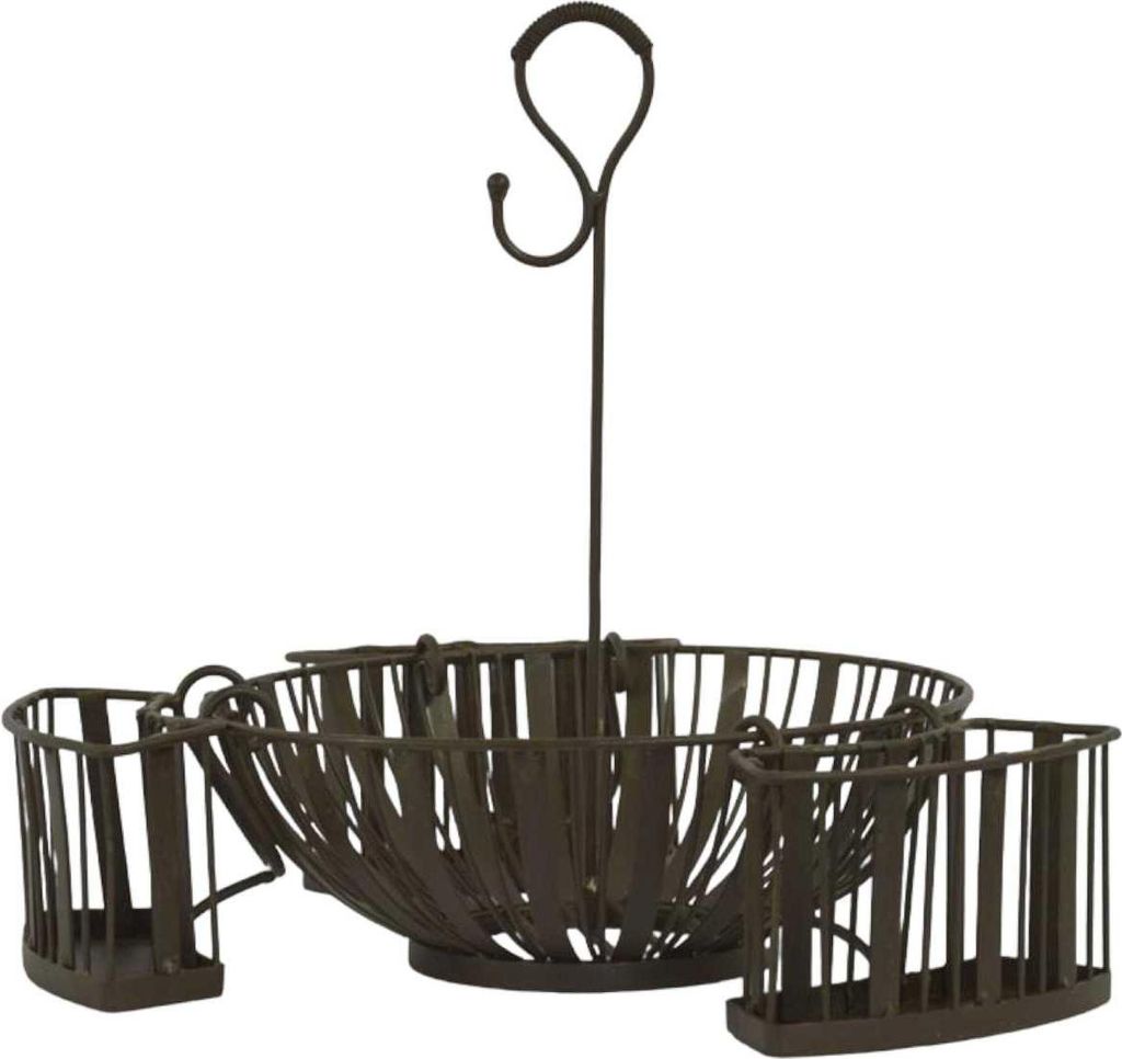 Brotkorb Eisen Besteckhalter