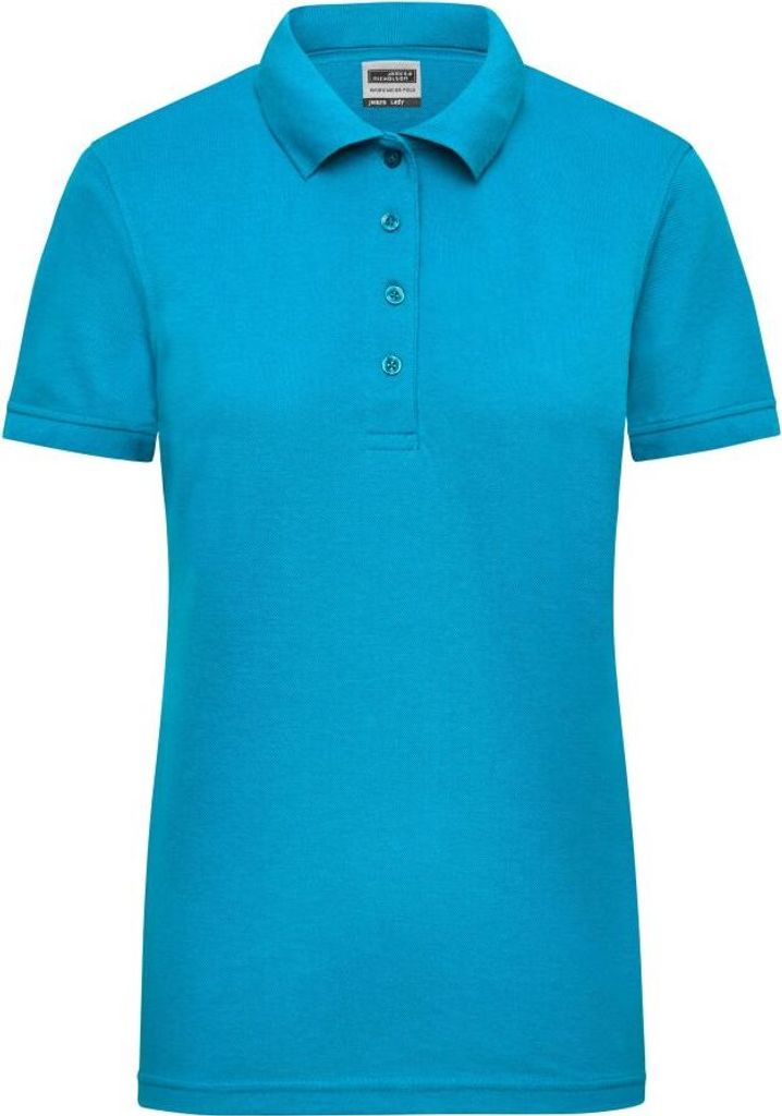 Pflegeleichtes und strapazierfähiges Polo turquoise, Gr. XL