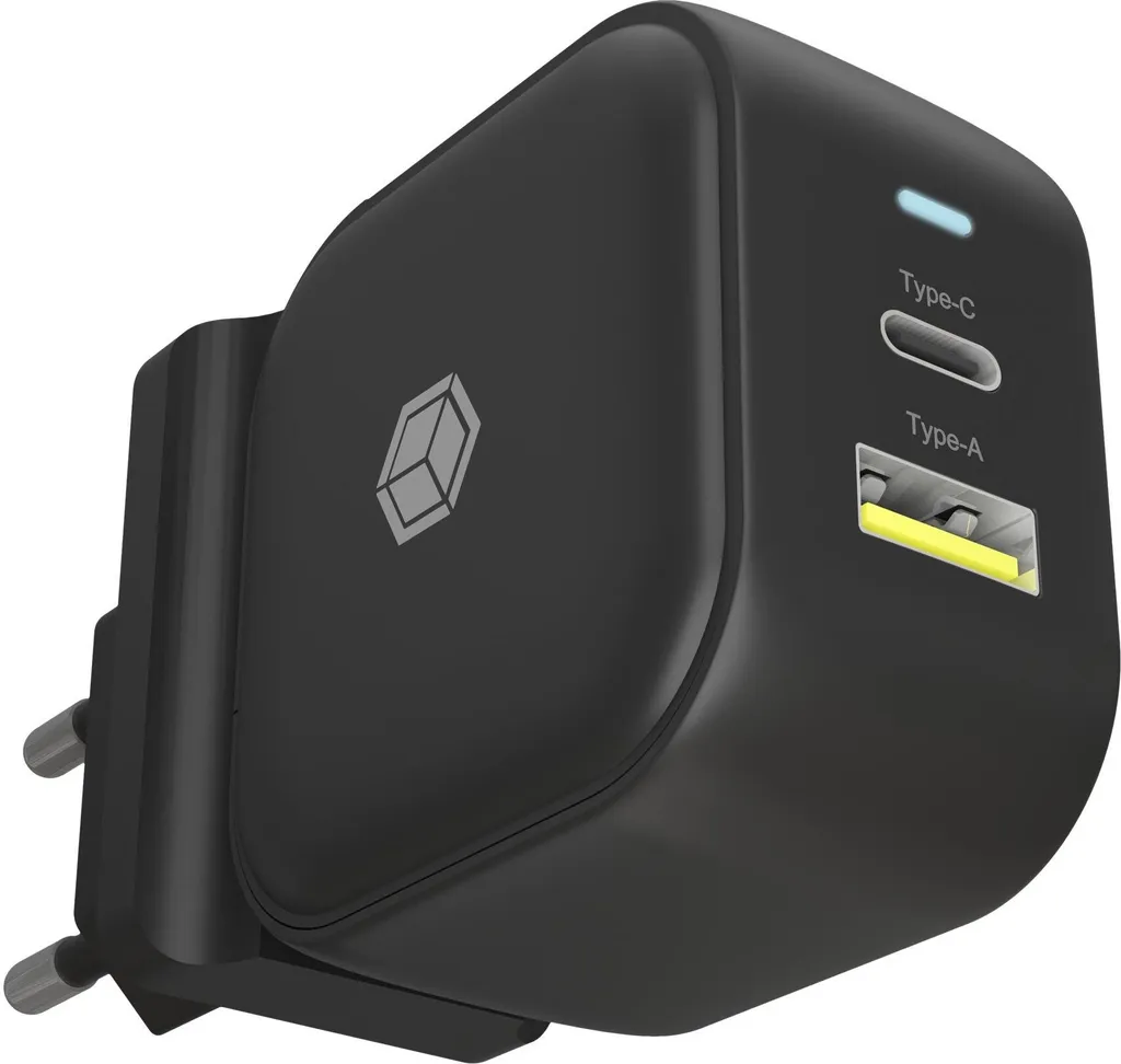 Chargeur rapide Icy Box IB-PS106-PD finit la charge lente USB 2 ports PD