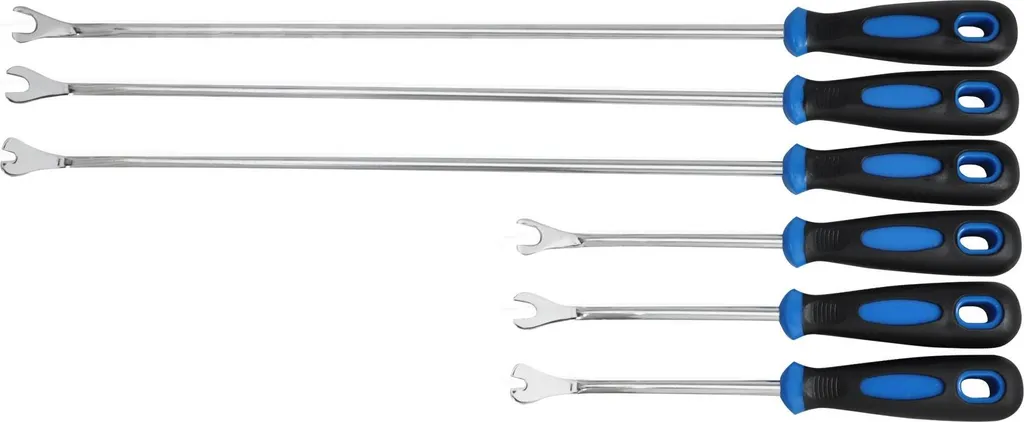 Jeu d'outils SW-Stahl 6 pièces haute résistance pour clips de carénage