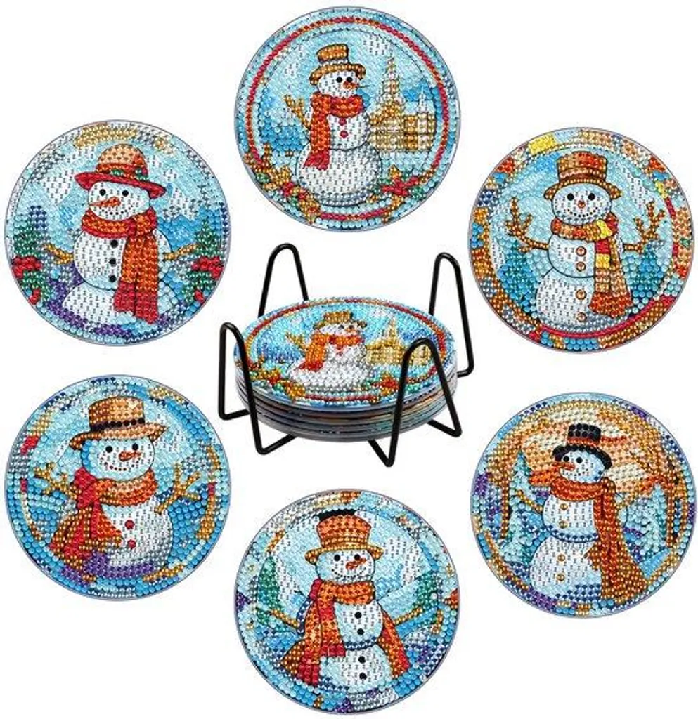 Kit Coloriage 5D à Pierres Brillantes - Déco de Noël DIY Haute Qualité