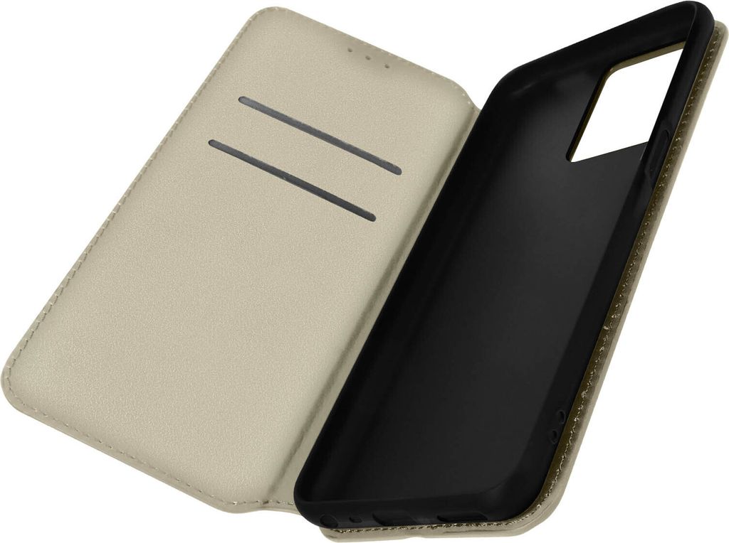 Kunstleder Cover Classic Edition für Oppo A57, Oppo A57s – Gold