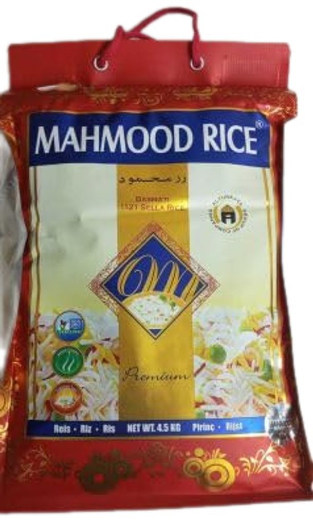 Mahmood Indien Premium Basmati Reis (Roter Beutel) 4,5Kg Produktbild 3