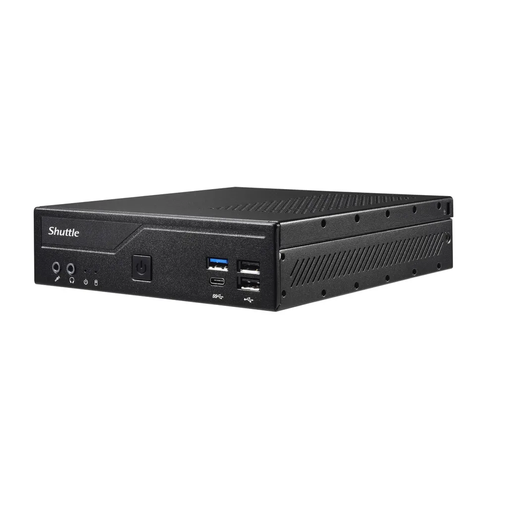 Station de Travail Slim Shuttle DH610 Intel DDR4 pour Multitâche