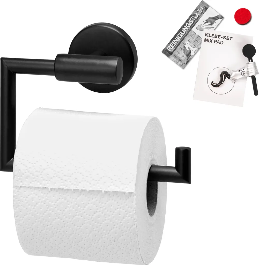 Recensione Bremermann Piazza Black: Portarotolo Inox con Adesivo 3M VHB