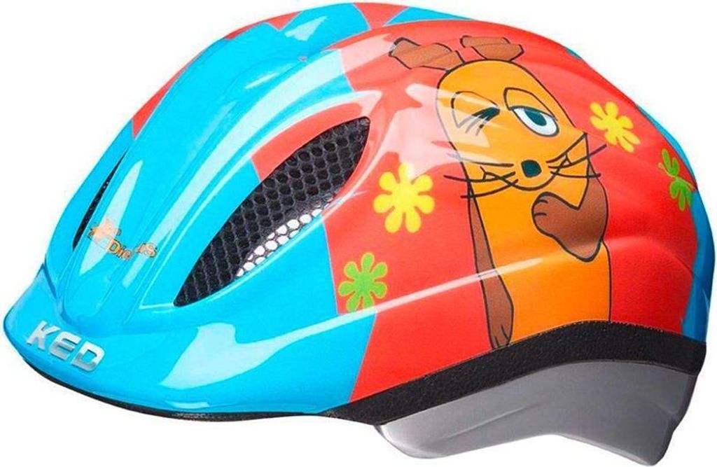 BIKE FASHION Kinderhelm "Maus", Raster-Steckverschluss mit K