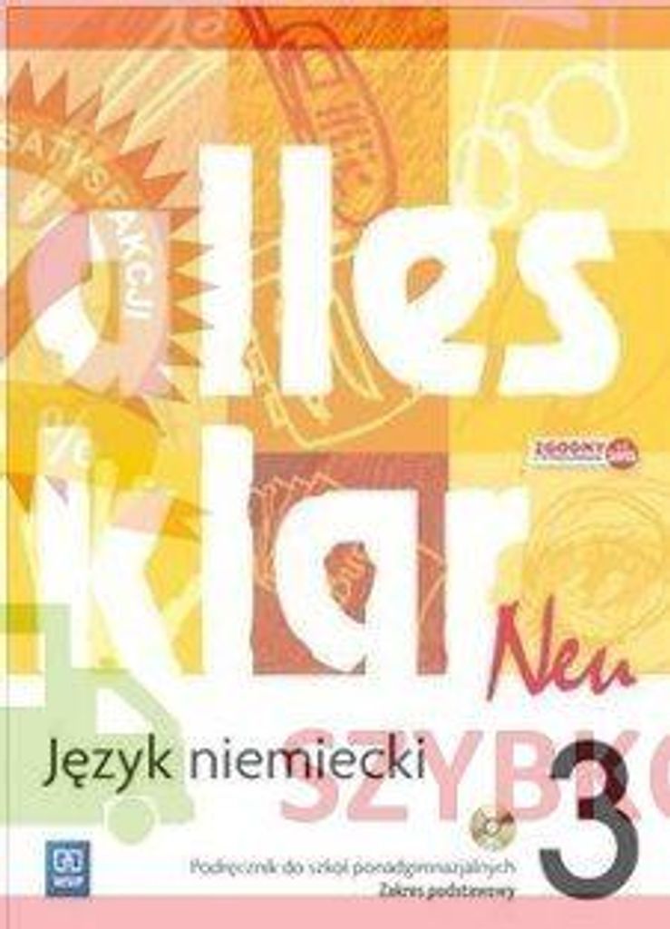 Alles klar Neu 3 Podrecznik Zakres podstawowy + CD