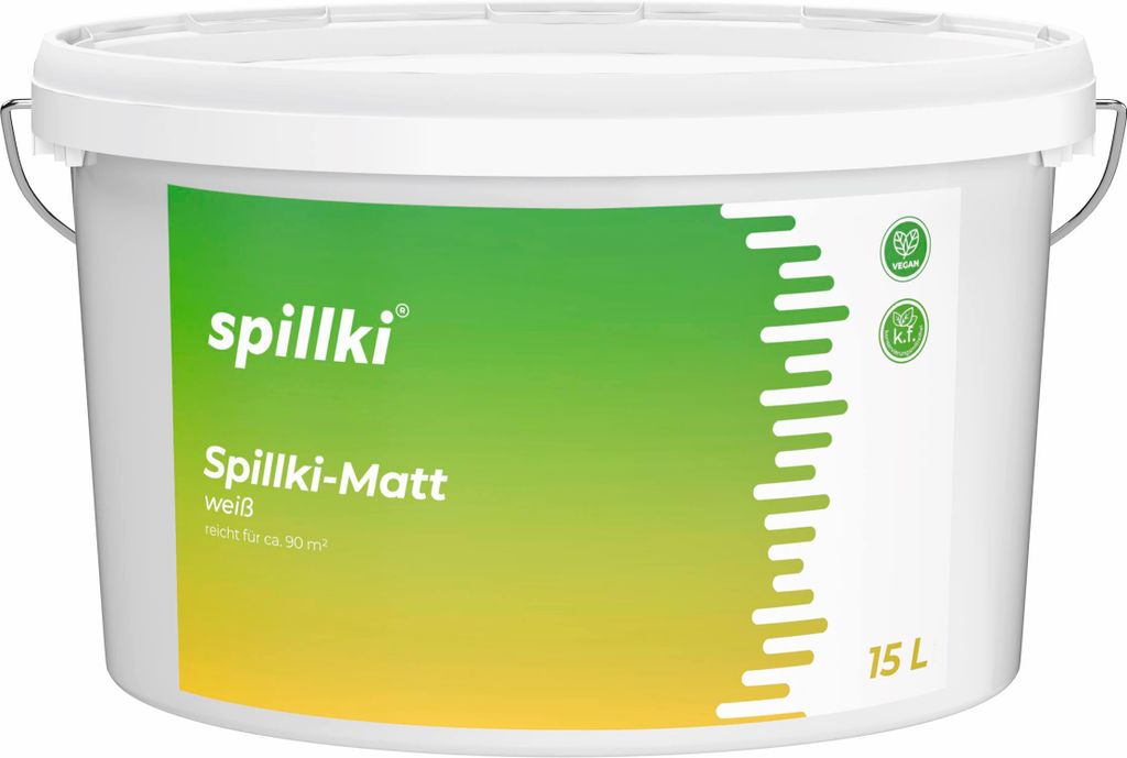 Spillki-Matt Innenfarbe, ELF, weiß, 10l