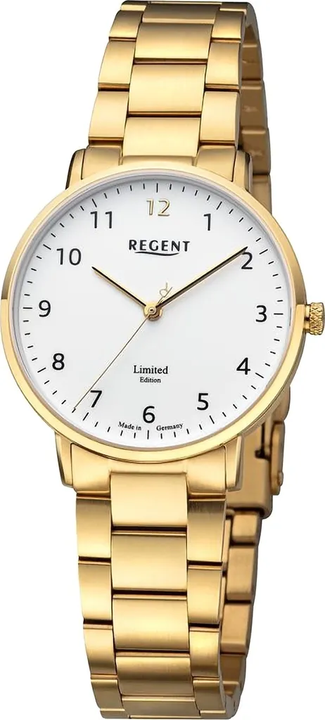 Montre Regent URGM2305 Femme : Fini les Bracelets Fragiles en Métal Or