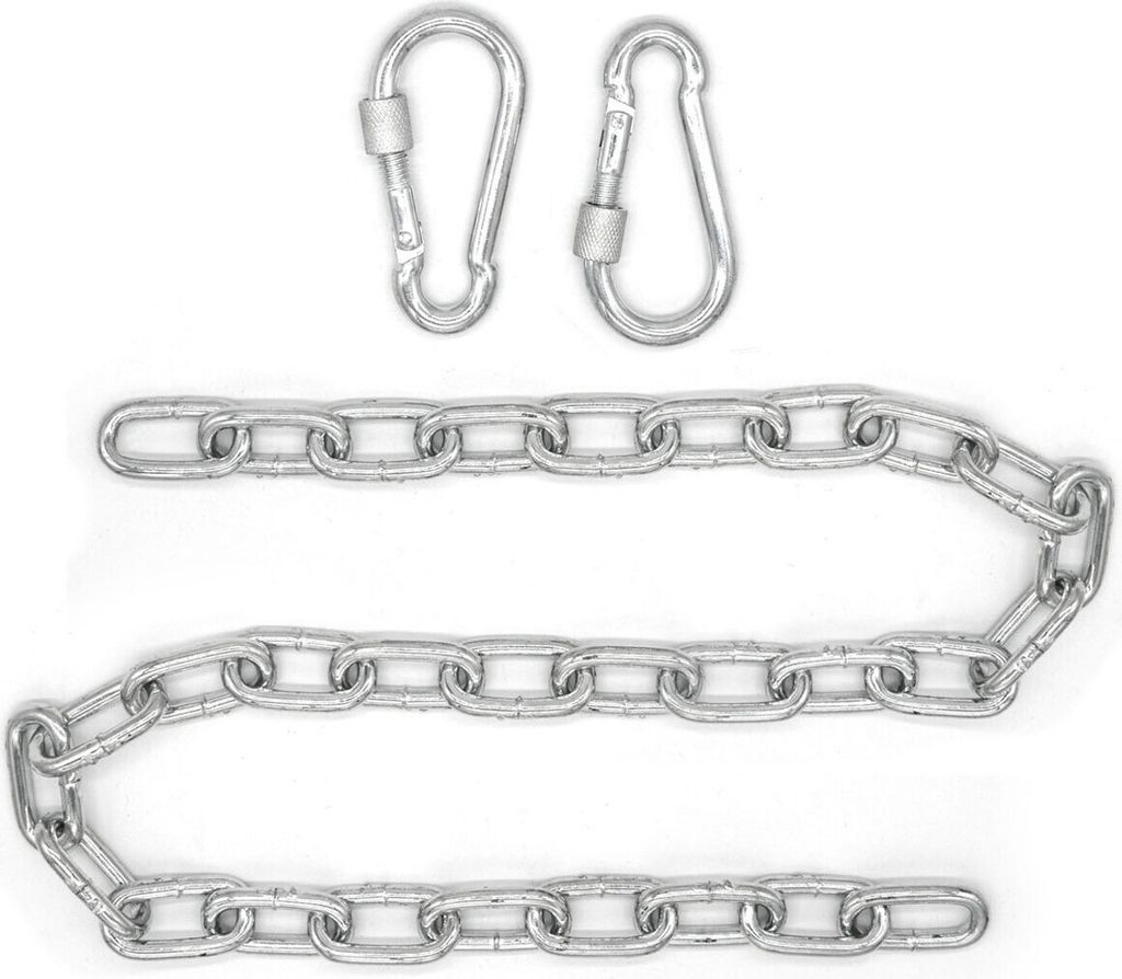 230kg Hängesessel Kette 100cm Aufhängung 2 Karabiner für Produktbild 
