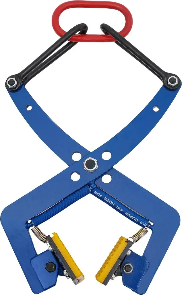 Pinza per Lastre e Blocchi 300kg Blu - Struttura Acciaio Q235