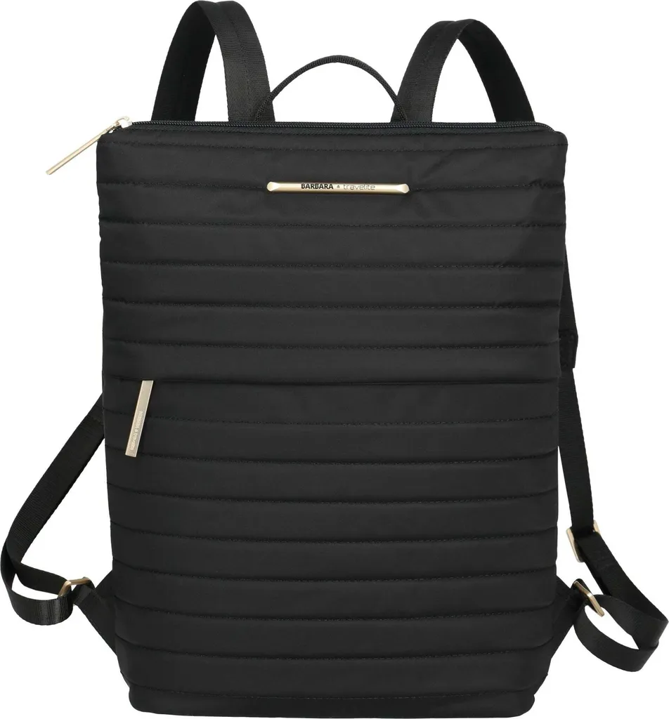 Sac à dos matelassé Travelite Barbara Stepp 8L Noir ultra léger